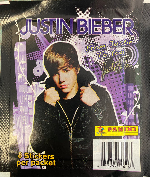 Collectable Non-Sport sticker packs Panini - Justin Bieber - 2011 - From Justin to You - Album Sticker Pack |
Cardboard Memories Inc.
613297746263