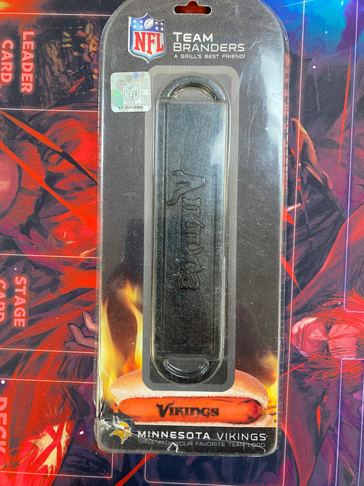 Pangea Brands - NFL - Team Branders - Hot Dog - Minnesota Vikings - DAMAGED PACKAGING - Cardboard Memories Inc.