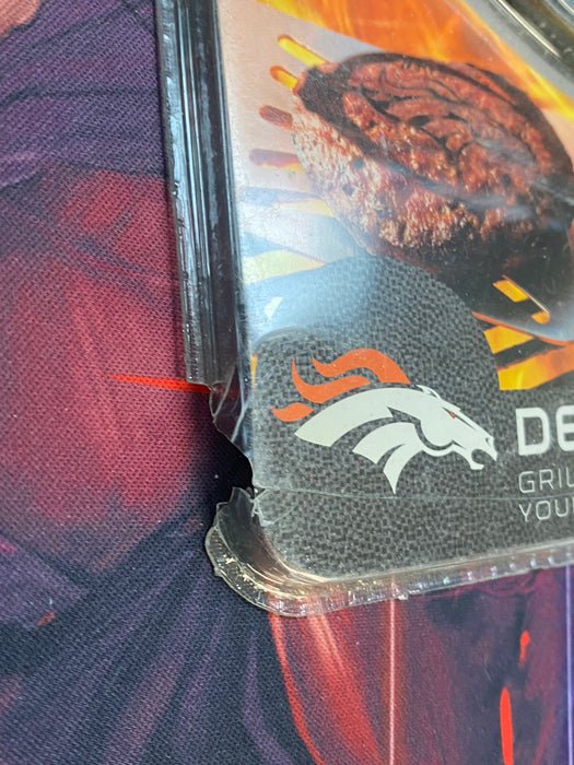 Pangea Brands - NFL - Team Branders - Burger - Denver Broncos - DAMAGED PACKAGING - Cardboard Memories Inc.