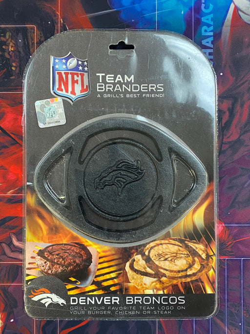 Pangea Brands - NFL - Team Branders - Burger - Denver Broncos - DAMAGED PACKAGING - Cardboard Memories Inc.