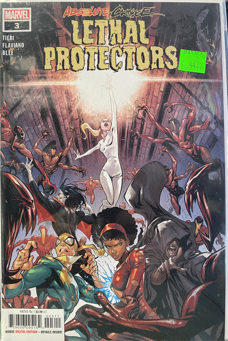 Comic Books Marvel Comics - Absolute Carnage Lethal Protectors (2019) 003 of 3 (Cond. FN-) - 4431 - Cardboard Memories Inc.