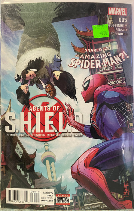 Comic Books Marvel Comics - Agents of SHIELD (2016) 005 (Cond. FN-) - 4436 - Cardboard Memories Inc.