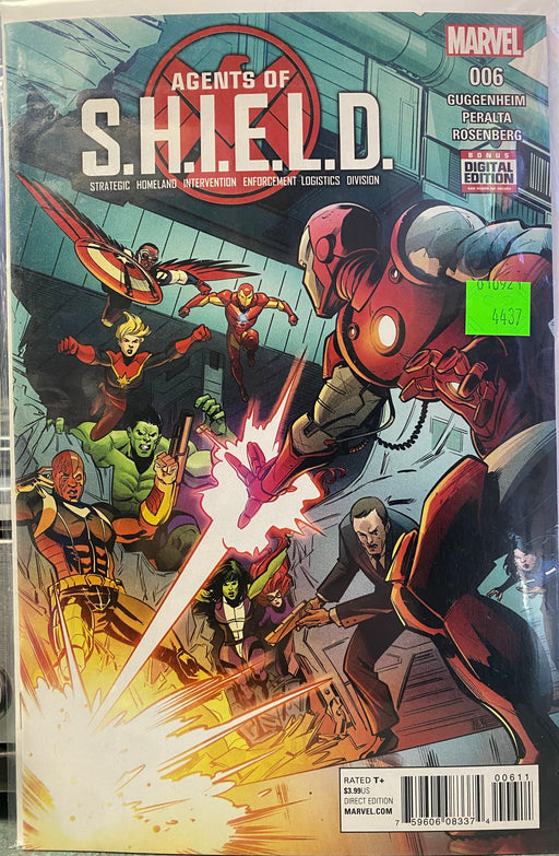 Comic Books Marvel Comics - Agents of SHIELD (2016) 006 (Cond. FN) - 4437 - Cardboard Memories Inc.