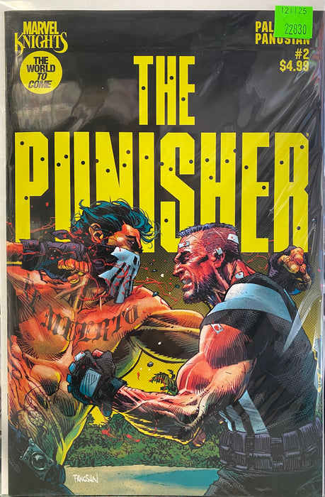 Comic Books Marvel Comics - Marvel Knights Punisher (2025) 002 (Cond. VF-) - 22830 - Cardboard Memories Inc.