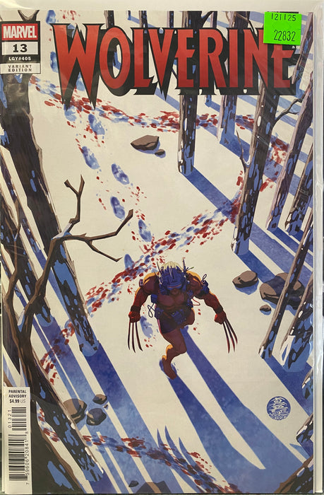 Comic Books Marvel Comics - Wolverine (2024) 013 - Marks Brooks Variant Edition (Cond. VF-) - 22832 - Cardboard Memories Inc.