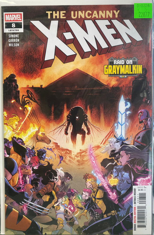 Comic Books Marvel Comics - Uncanny X-Men (2024) 008 (Cond. VF-) - 22877 - Cardboard Memories Inc.