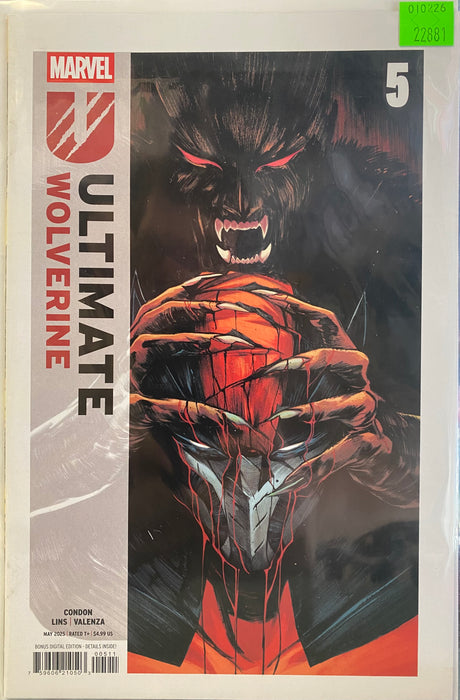 Comic Books Marvel Comics - Ultimate Wolverine (2025) 005 (Cond. FN-) - 22881 - Cardboard Memories Inc.