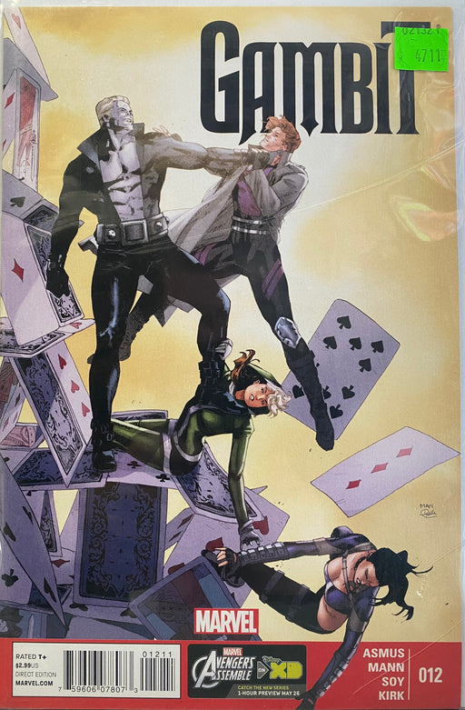 Comic Books Marvel Comics - Gambit (2012 5th Series) 012 (Cond. FN+) - 4711 |
Cardboard Memories Inc.
75960607807301211