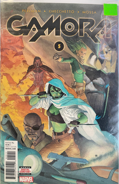 Comic Books Marvel Comics - Gamora (2017) 005 (Cond. VF-) - 4715 - Cardboard Memories Inc.