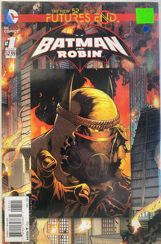 Comic Books DC Comics - Batman & Robin Futures End (2014) 001 - Cover B Non-Lenticular Variant Edition (Cond. VF-) - 19460 - Cardboard Memories Inc.