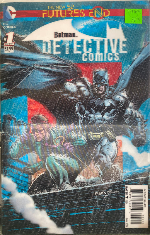 Comic Books DC Comics - Detective Comics Future's End (2014) - Cover A Lenticular Variant Edition (Cond. VF-) - 3919 - Cardboard Memories Inc.