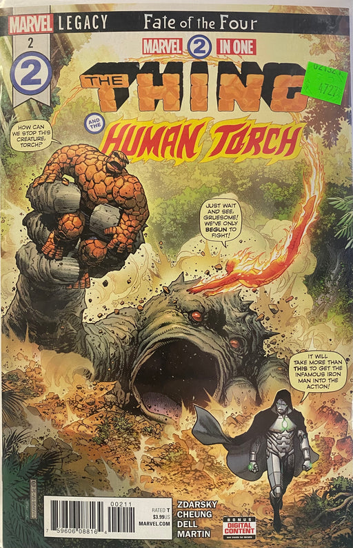 Comic Books Marvel Comics - Marvel Two-in-One (2018) 002 (Cond. FN+) - 4727 - Cardboard Memories Inc.