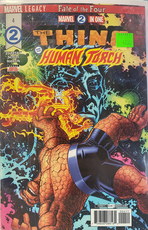 Comic Books Marvel Comics - Marvel Two-in-One (2018) 004 (Cond. FN+) - 4730 - Cardboard Memories Inc.