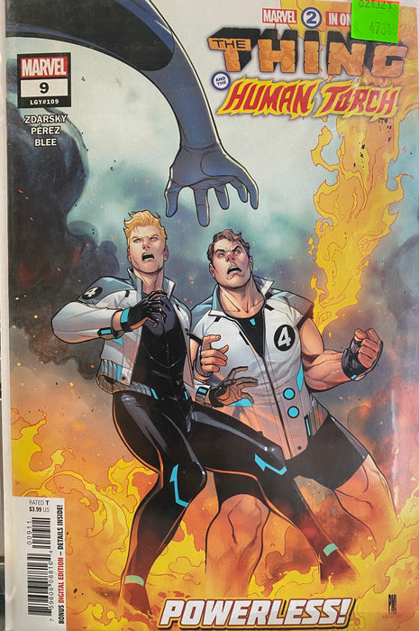 Comic Books Marvel Comics - Marvel Two-in-One (2018) 009 (Cond. VF-) - 4734 - Cardboard Memories Inc.
