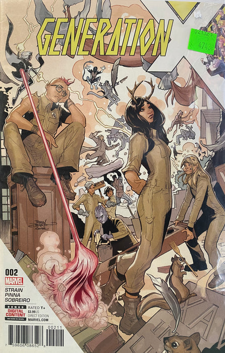 Comic Books Marvel Comics - Generation X (2017 3rd Series) 002 (Cond. VF-) - 4743 - Cardboard Memories Inc.