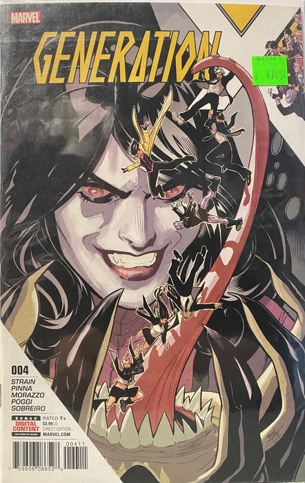 Comic Books Marvel Comics - Generation X (2017 3rd Series) 004 (Cond. VF-) - 4745 - Cardboard Memories Inc.