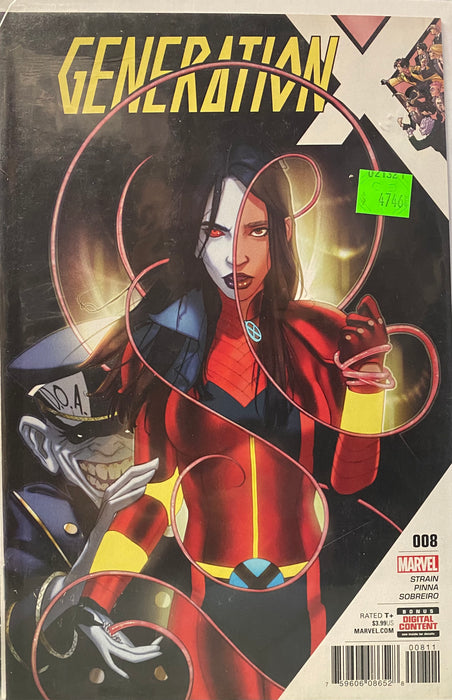 Comic Books Marvel Comics - Generation X (2017 3rd Series) 008 (Cond. FN-) - 4746 - Cardboard Memories Inc.