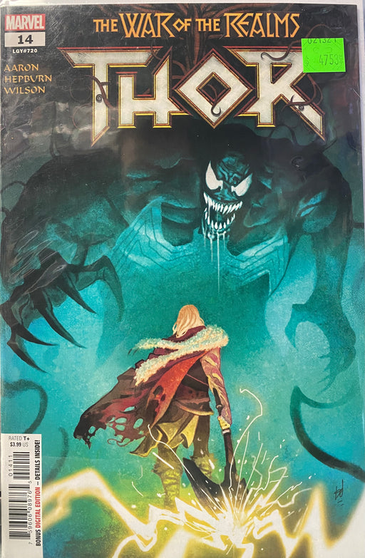 Comic Books Marvel Comics - Thor (2018 5th Series) 014 (Cond. VF-) - 4753 - Cardboard Memories Inc.