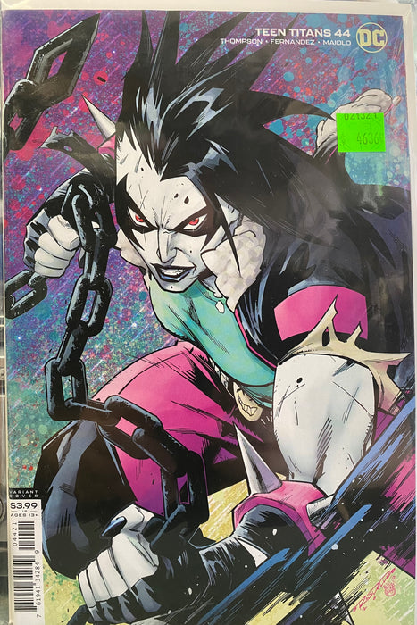 Comic Books DC Comics - Teen Titans (2016 6th Series) 044 - Cover B Khary Randolph Variant Edition (Cond. FN+) - 4636 - Cardboard Memories Inc.