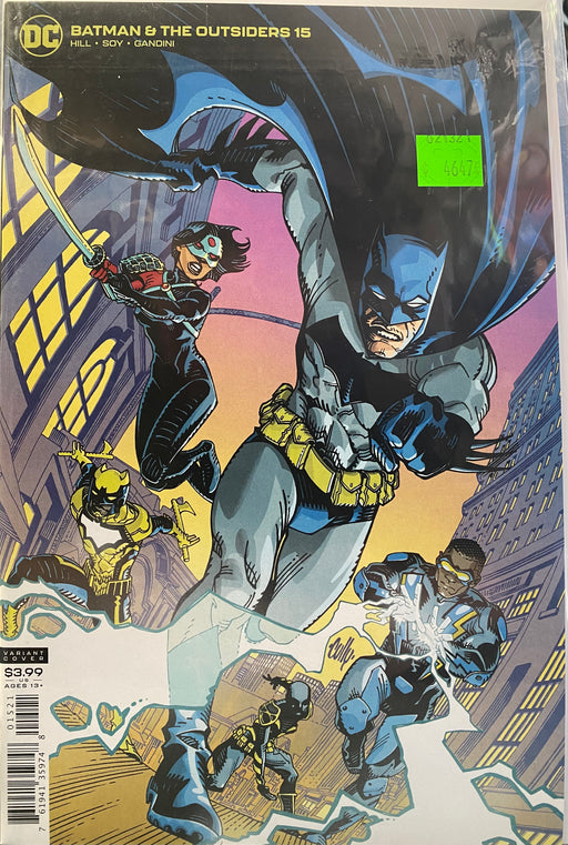 Comic Books DC Comics - Batman and the Outsiders (2018 3rd Series) 015 - Cover B Cully Hamner Variant Edition (Cond. VF-) - 4647 - Cardboard Memories Inc.