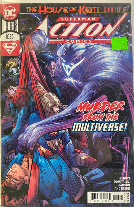 Comic Books DC Comics - Action Comics (2016 3rd Series) 1026 (Cond. VF-) - 4650 - Cardboard Memories Inc.