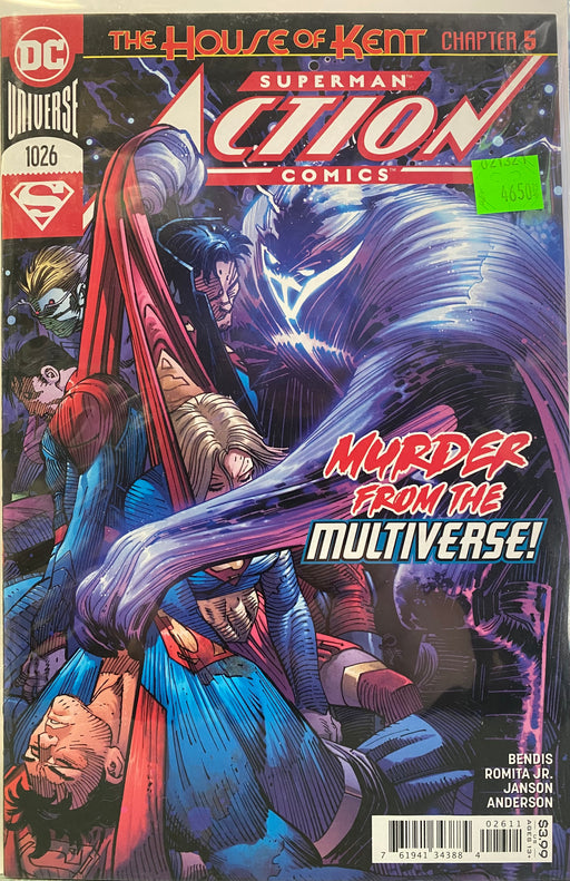 Comic Books DC Comics - Action Comics (2016 3rd Series) 1026 (Cond. VF-) - 4650 - Cardboard Memories Inc.