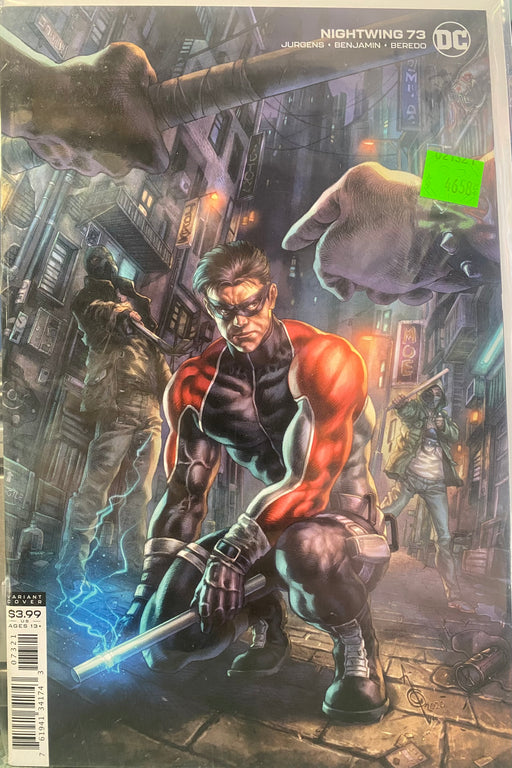 Comic Books DC Comics - Nightwing (2016) 073 - Cover B Alan Quah Variant Edition (Cond. VF-) - 4658 - Cardboard Memories Inc.