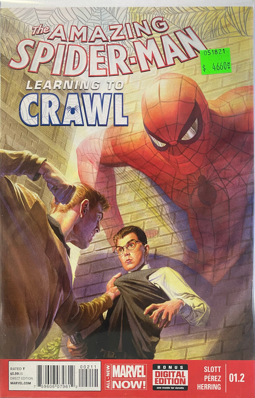 Comic Books Marvel Comics - Amazing Spider-Man (2014 3rd Series) 001.2 (Cond. VF-) - 4660 - Cardboard Memories Inc.