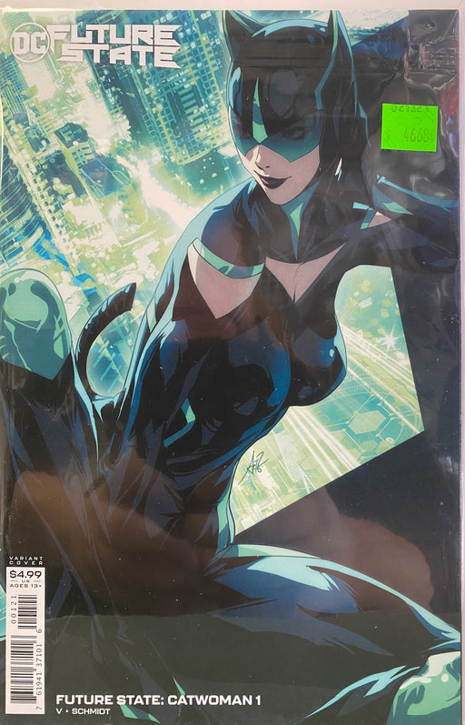 Comic Books DC Comics - Future State Catwoman (2021) 001 - Cover B Variant Edition (Cond. VF-) - 4668 - Cardboard Memories Inc.