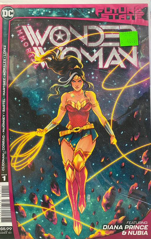 Comic Books DC Comics - Future State Immortal Wonder Woman (2021) 001 (Cond. VF-) - 4669 - Cardboard Memories Inc.