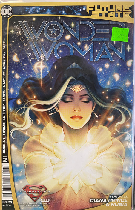 Comic Books DC Comics - Future State Immortal Wonder Woman (2021) 002 (Cond. VF-) - 4771 - Cardboard Memories Inc.