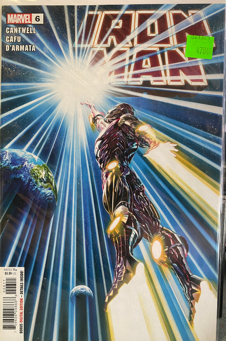 Comic Books Marvel Comics - Iron Man (2020 6th Series) 006 (Cond. VF-) - 4784 - Cardboard Memories Inc.