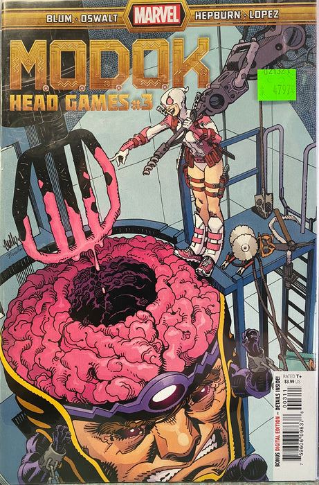 Comic Books Marvel Comics - Modok Head Games (2020) 003 of 4 (Cond. VF-) - 4797 - Cardboard Memories Inc.