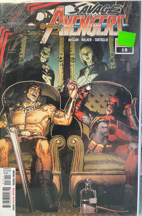 Comic Books Marvel Comics - Savage Avengers (2019) 018 (Cond. VF-) - 4799 - Cardboard Memories Inc.