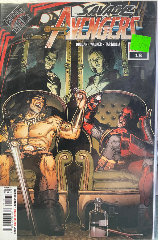 Comic Books Marvel Comics - Savage Avengers (2019) 018 (Cond. VF-) - 4799 - Cardboard Memories Inc.