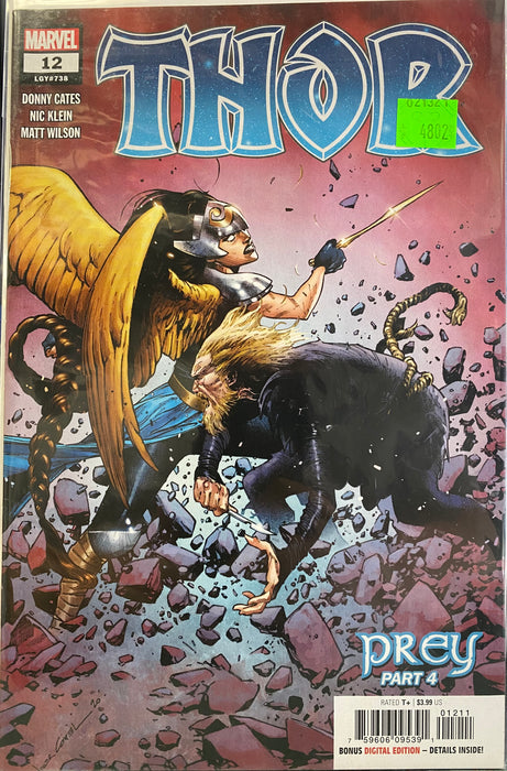 Comic Books, Hardcovers & Trade Paperbacks Marvel Comics - Thor (2020 6th Series) 012 (Cond. VF-) - 4802 - Cardboard Memories Inc.