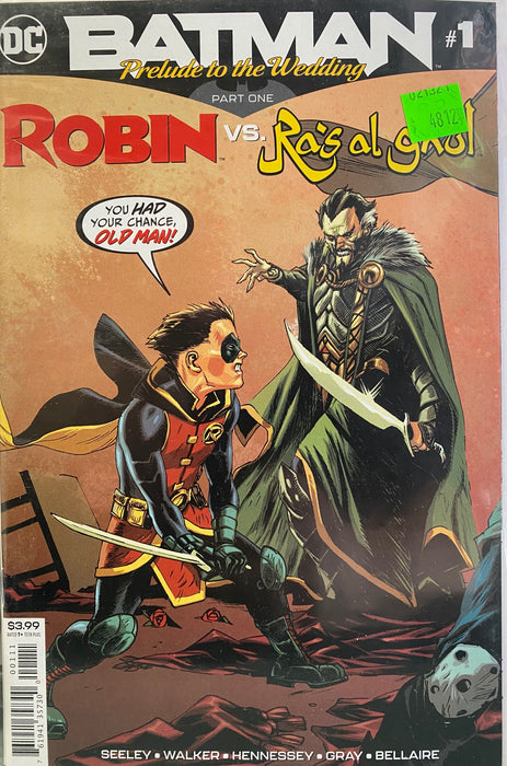 Comic Books DC Comics - Batman Prelude to the Wedding Robin vs. Ra's al Ghul (2018) 001 (Cond. VF-) - 4812 - Cardboard Memories Inc.