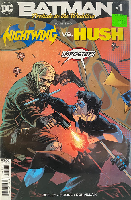 Comic Books DC Comics - Batman Prelude to the Wedding Nightwing vs. Hush (2018) 001 (Cond. VF-) - 4813 - Cardboard Memories Inc.