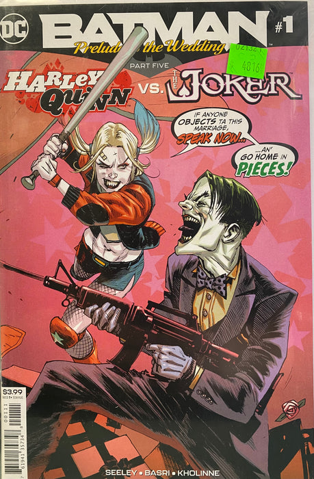 Comic Books DC Comics - Batman Prelude to the Wedding Harley Quinn vs. The Joker (2018) 001 (Cond. VF-) - 4816 - Cardboard Memories Inc.