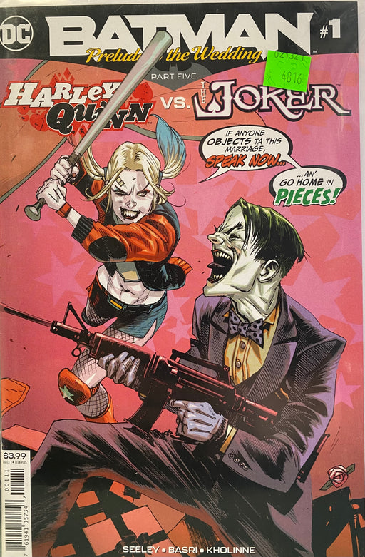 Comic Books DC Comics - Batman Prelude to the Wedding Harley Quinn vs. The Joker (2018) 001 (Cond. VF-) - 4816 - Cardboard Memories Inc.