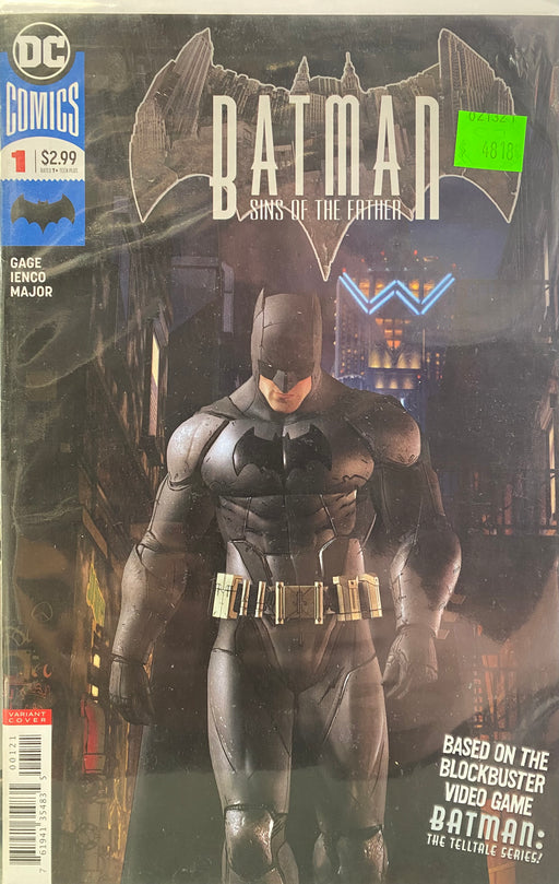 Comic Books DC Comics - Batman Sins of the Father (2018) 001 - Cover B Variant Edition (Cond. FN+) - 4818 - Cardboard Memories Inc.