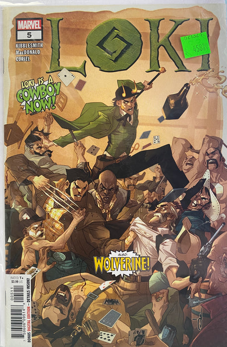 Comic Books Marvel Comics - Loki (2019) 005 (Cond. VF-) - 4587 - Cardboard Memories Inc.
