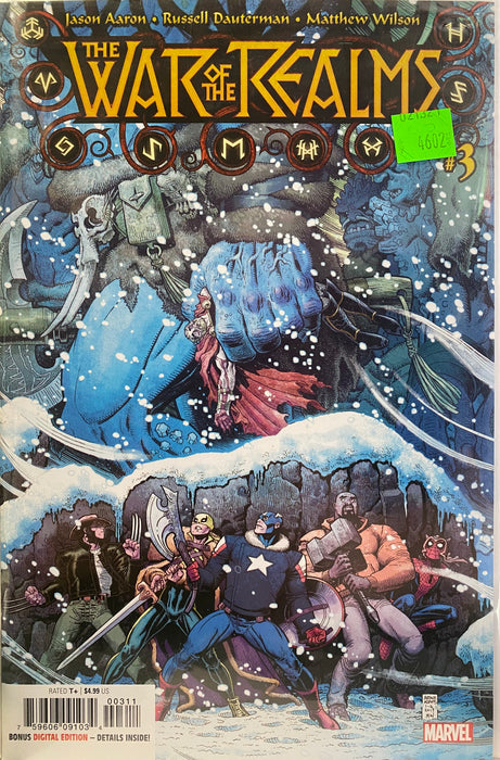 Comic Books Marvel Comics - War of The Realms (2019) 003 (Cond. VF-) - 4602 - Cardboard Memories Inc.
