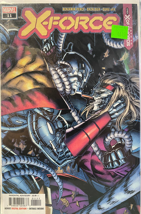 Comic Books, Hardcovers & Trade Paperbacks Marvel Comics - X-Force (2020) 011 (Cond. FN-) - 4615 - Cardboard Memories Inc.