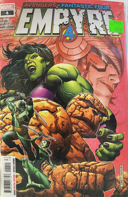 Comic Books Marvel Comics - Empyre (2020) 004 (Cond. VF-) - 5050 - Cardboard Memories Inc.