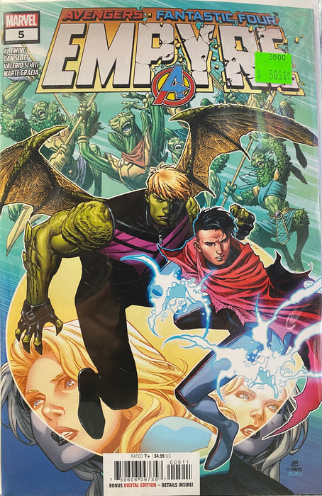 Comic Books Marvel Comics - Empyre (2020) 005 (Cond. VF-) - 5051 - Cardboard Memories Inc.