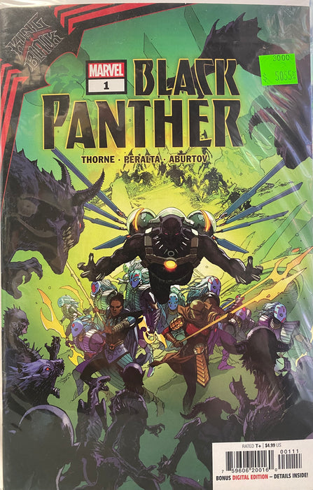 Comic Books Marvel Comics - King in Black - Black Panther (2021) 001 (Cond. VF-) - 5055 - Cardboard Memories Inc.
