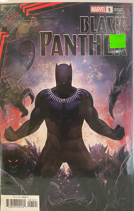 Comic Books Marvel Comics - King in Black - Black Panther (2021) 001 - Cover B Epting Variant Edition (Cond. VF-) - 5056 - Cardboard Memories Inc.