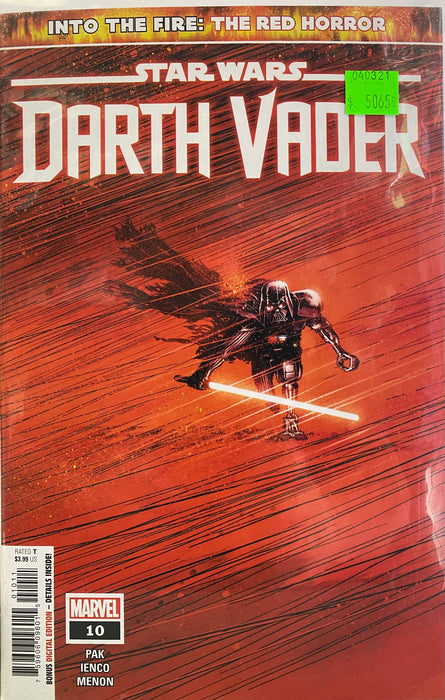 Comic Books Marvel Comics - Star Wars Darth Vader (2020) 010 (Cond. VF-) - 5065 - Cardboard Memories Inc.