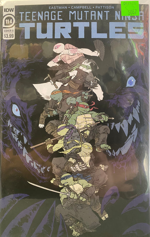 Comic Books IDW - TMNT Ongoing (2011) 114 - Cover A Sophie Campbell Variant Edition (Cond. VF-) - 5067 - Cardboard Memories Inc.